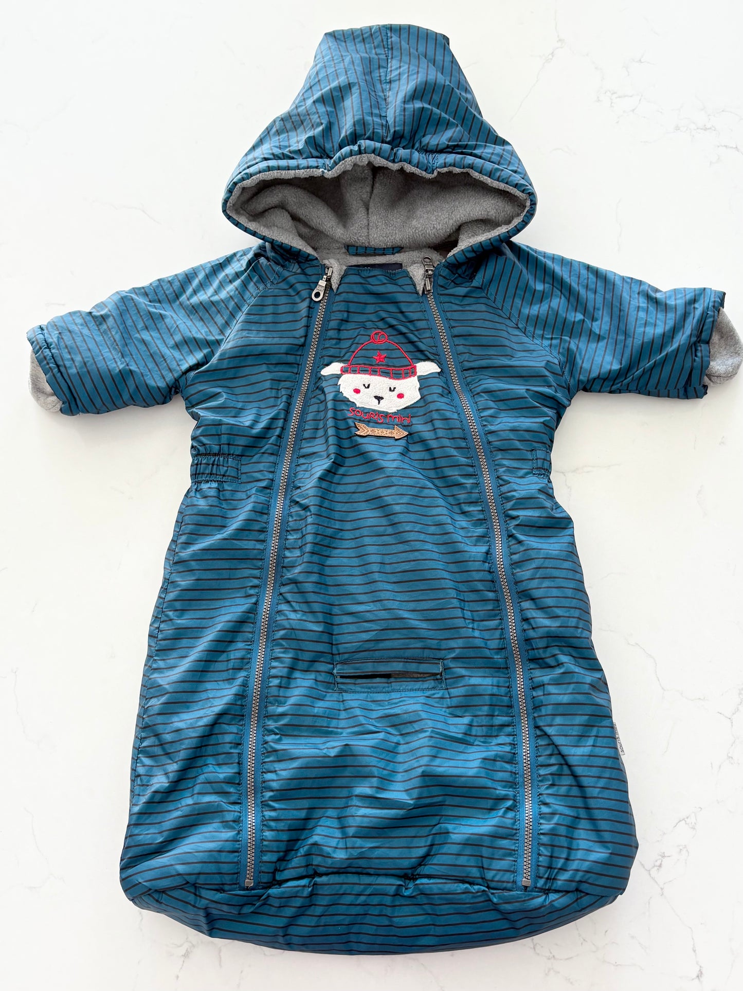 Souris Mini-Manteau mi saison-1/6 mois