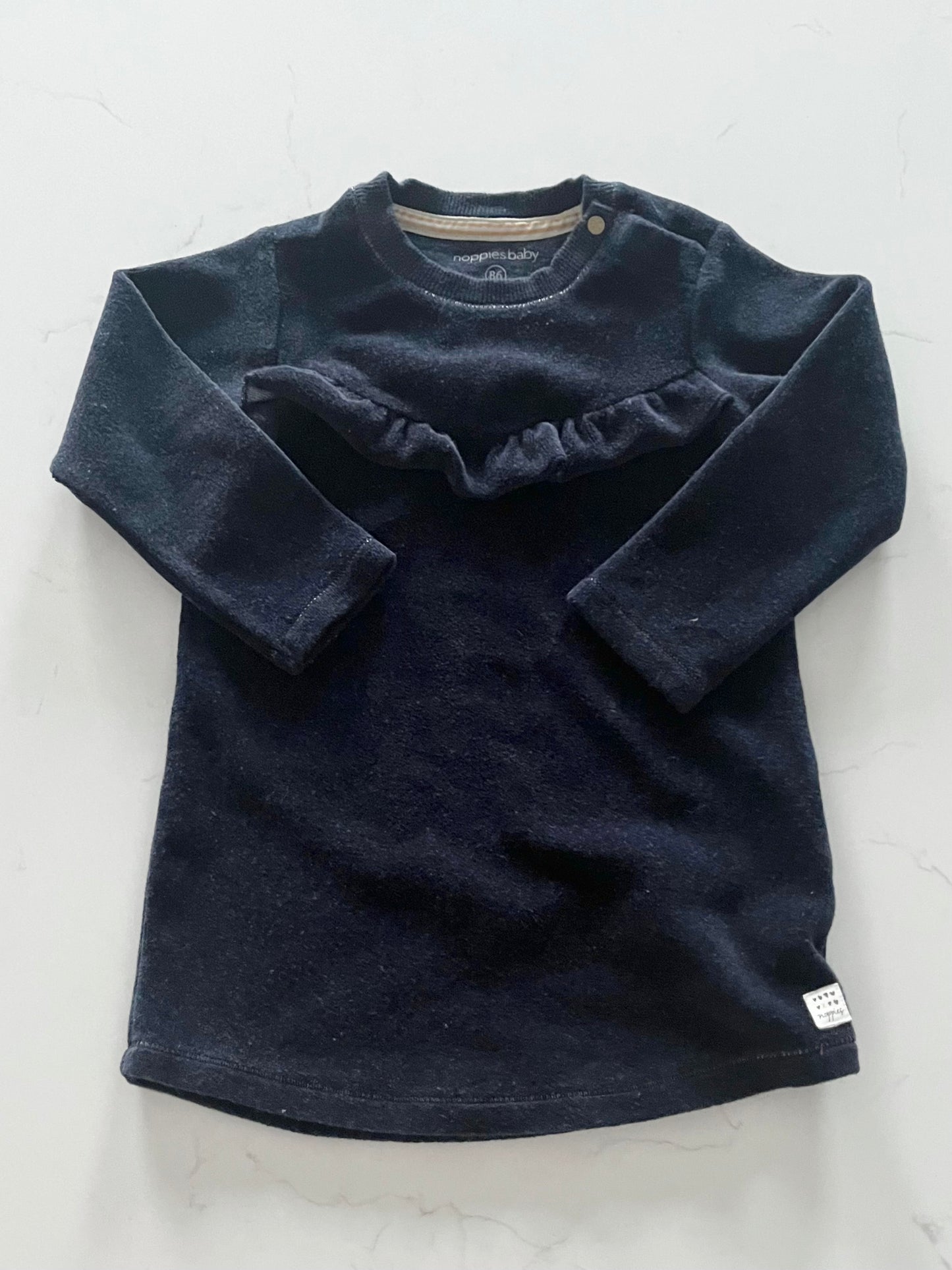 Noppies-Robe velours-12/18 mois