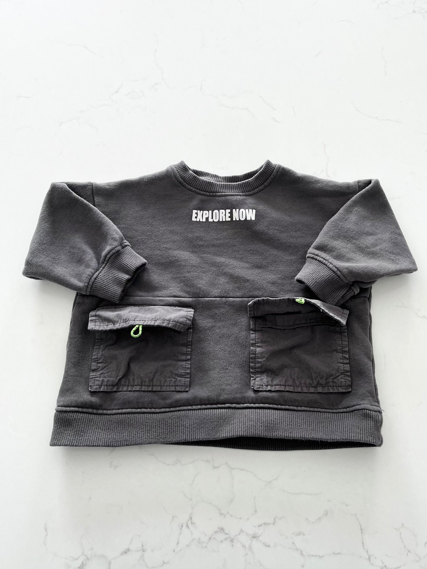 Zara-Crewneck-3/6 mois