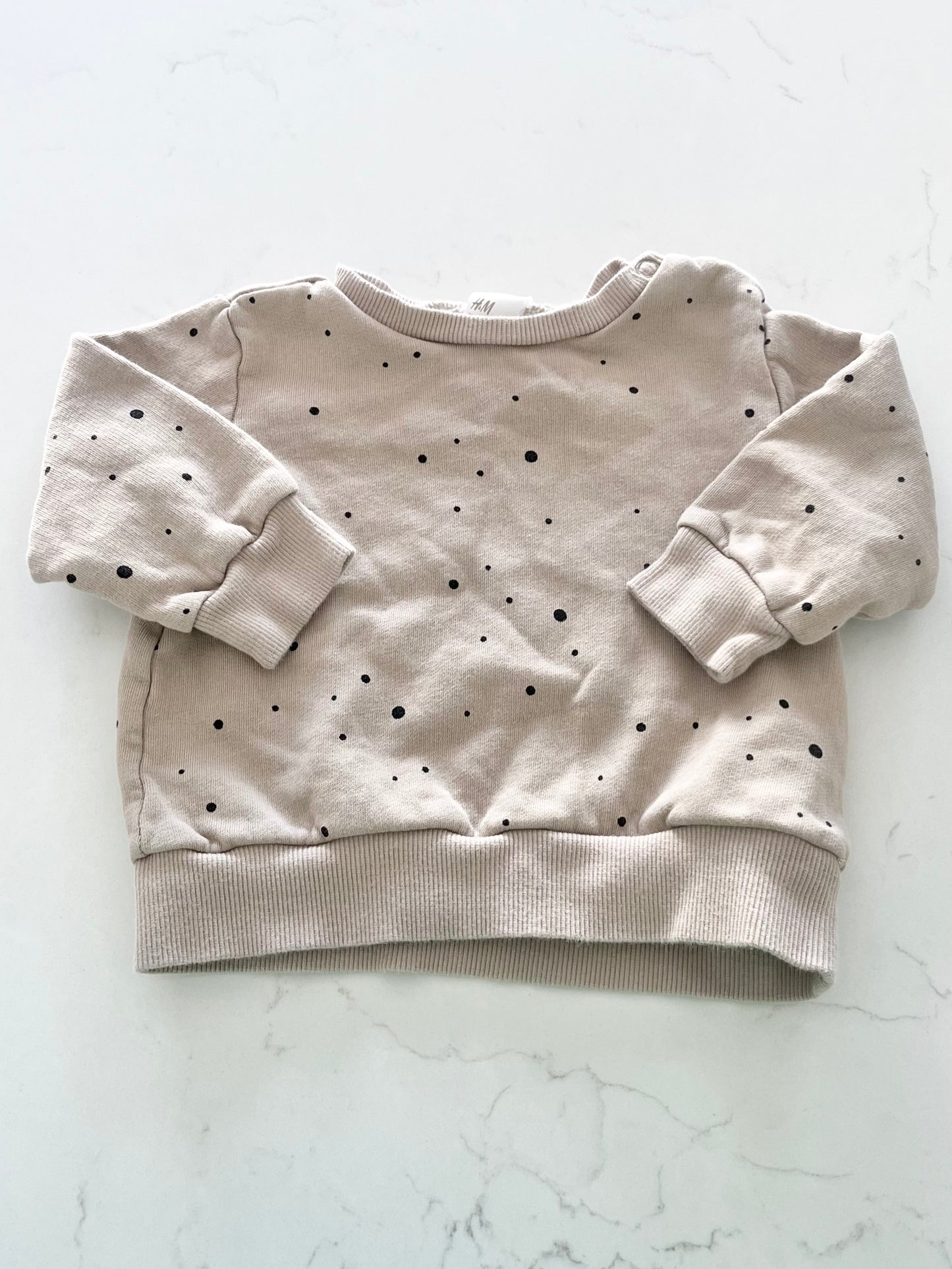 H&M-Crewneck-4/6 mois