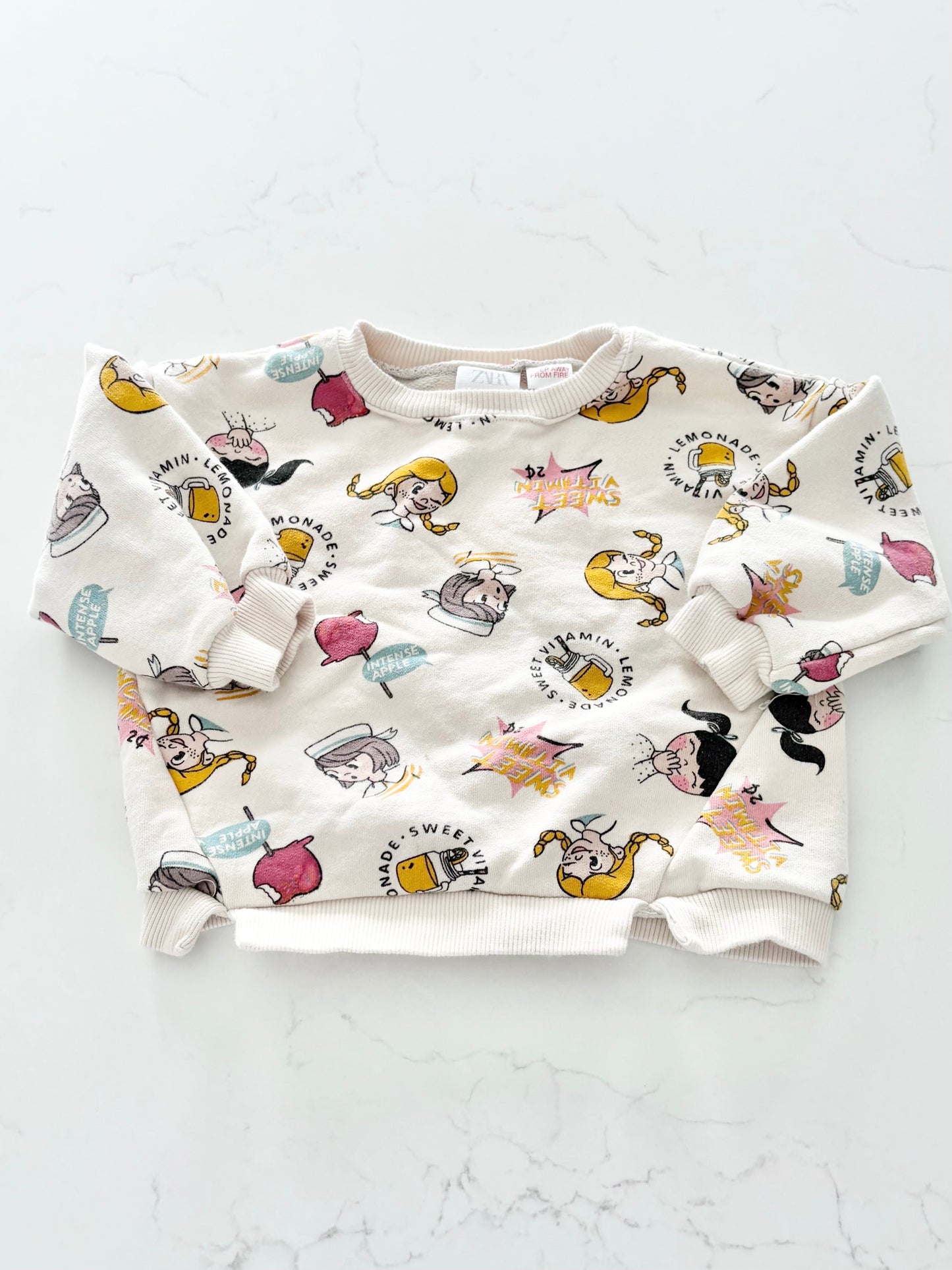 Zara-Crewneck-12/18 mois