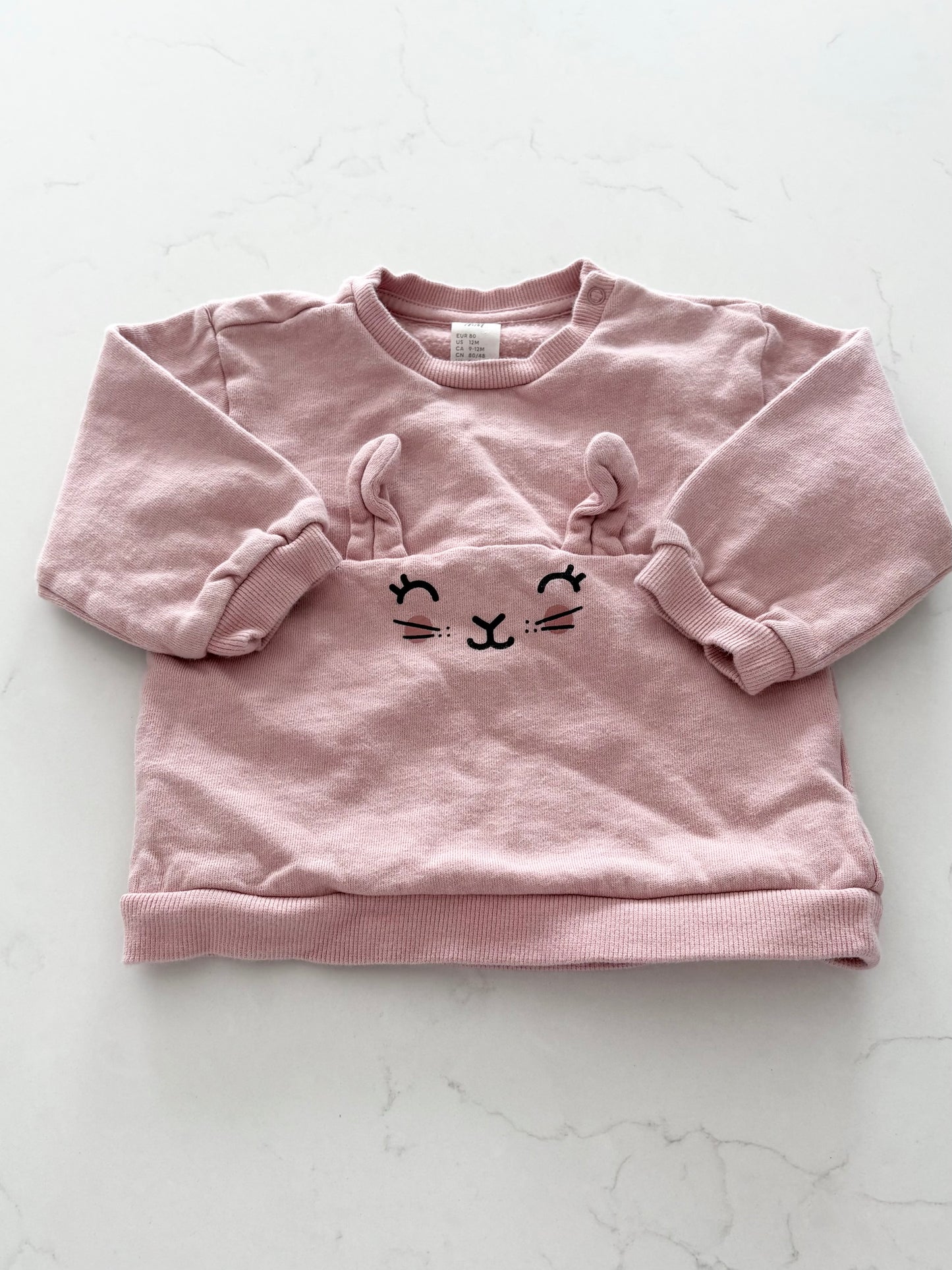 H&M-Crewneck-9/12 mois