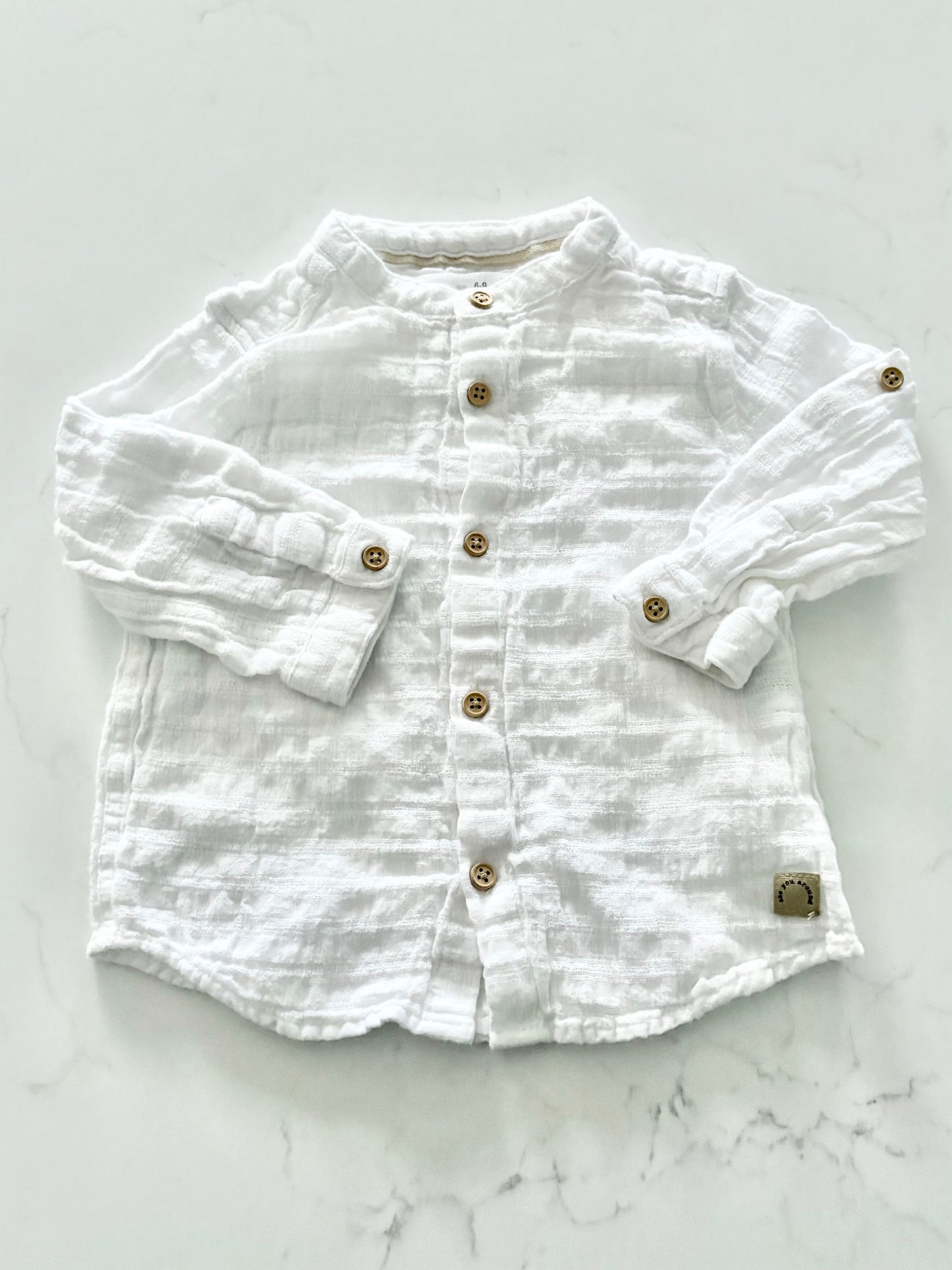 Zara-Chemise-6/9 mois