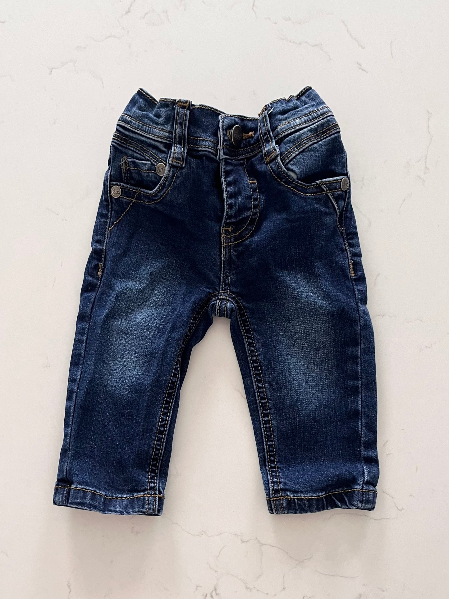 Deux par deux-Jeans-6 mois
