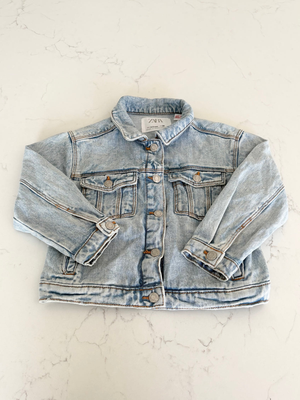 Zara-Veste jeans-2/3T