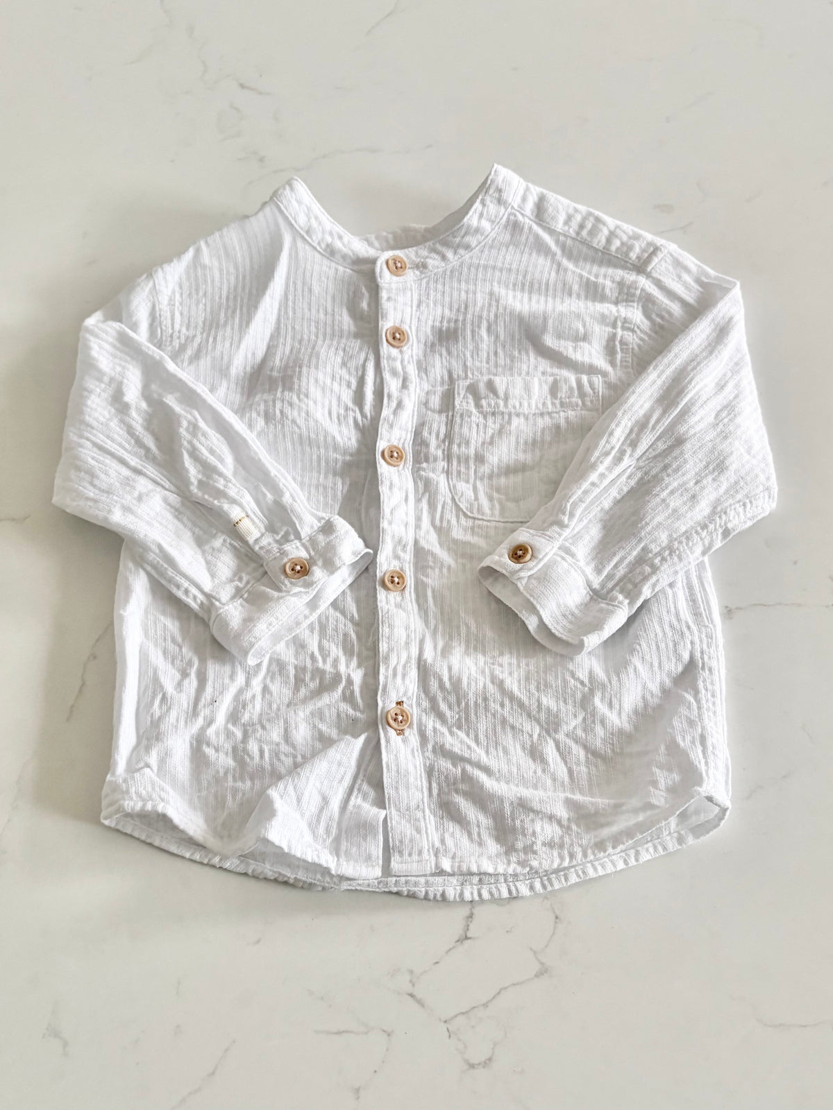 Zara-Chemise-6/9 mois