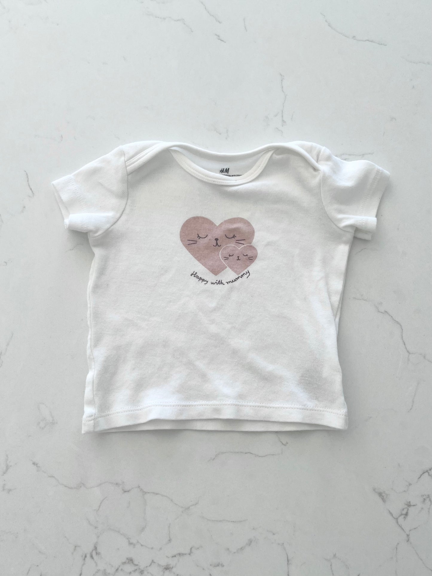 H&M-T shirt-1/2 mois