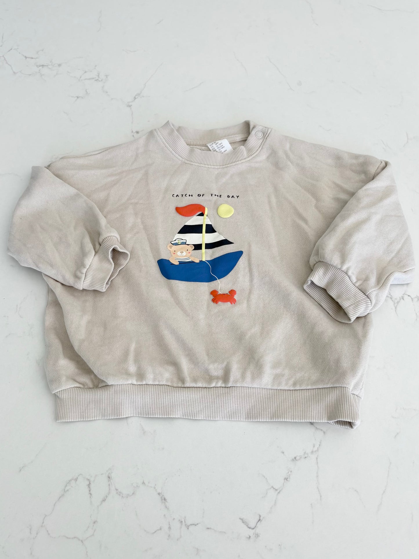 H&M-Crewneck-12/18 mois