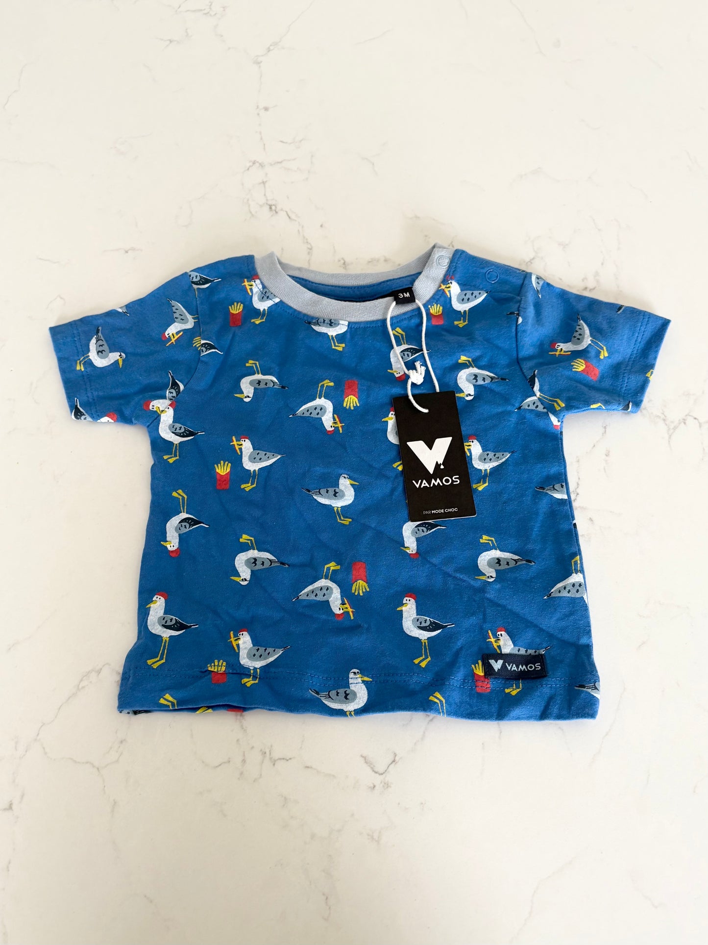 Neuf-Vamos-T shirt-3 mois