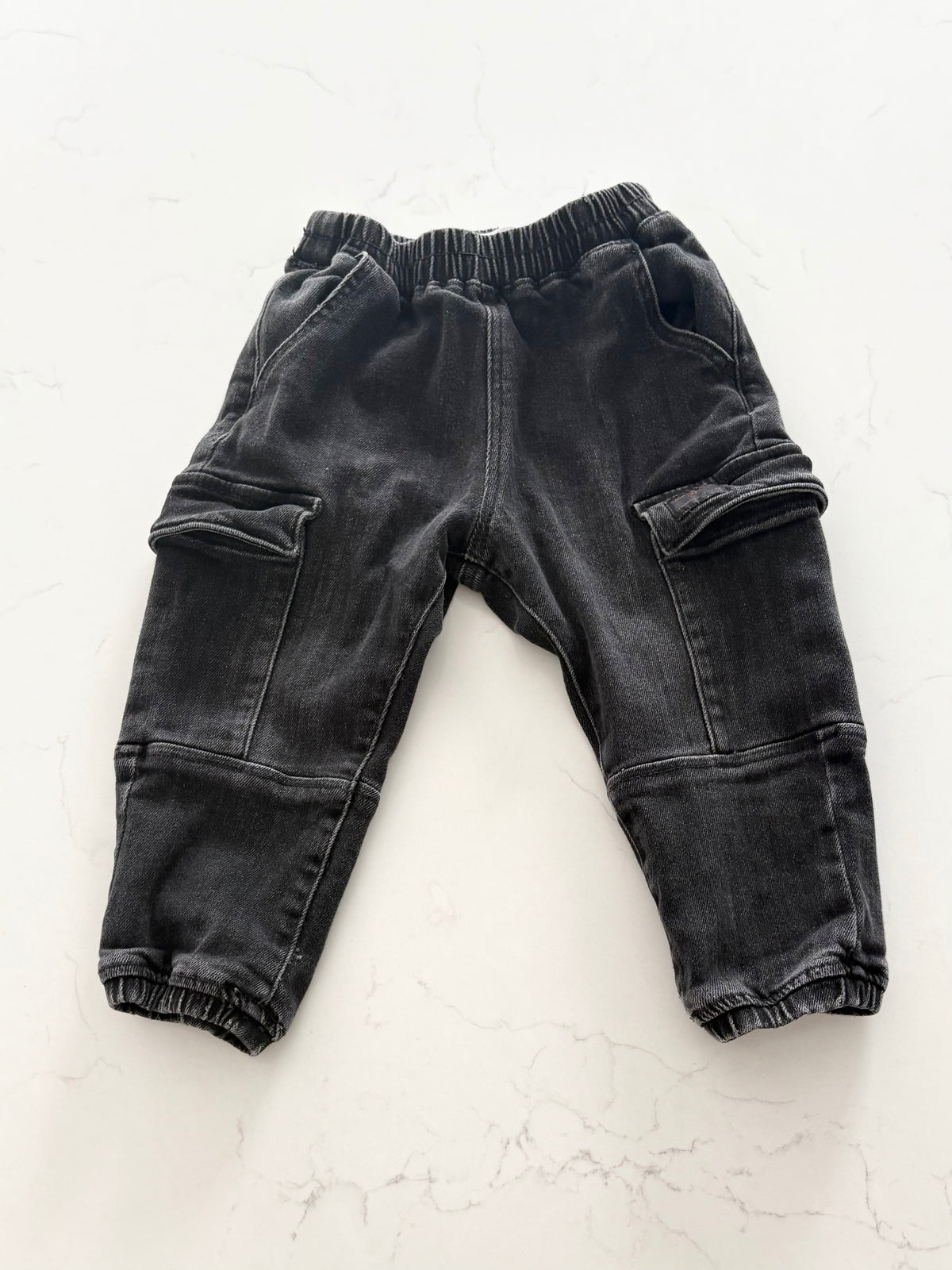 Zara-Jeans cargo-18/24 mois