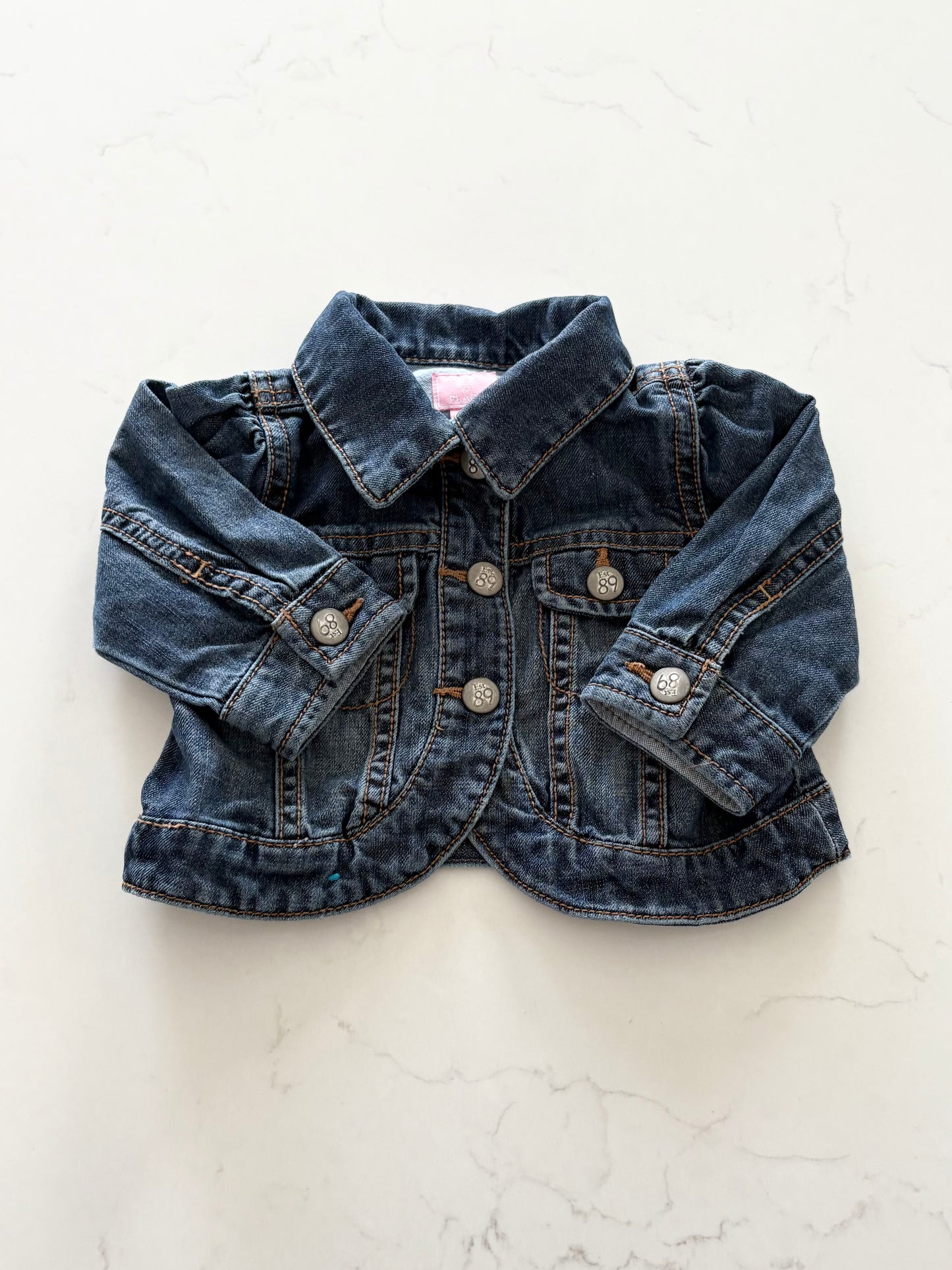 Children’s Place-Veste en jeans-3/6 mois