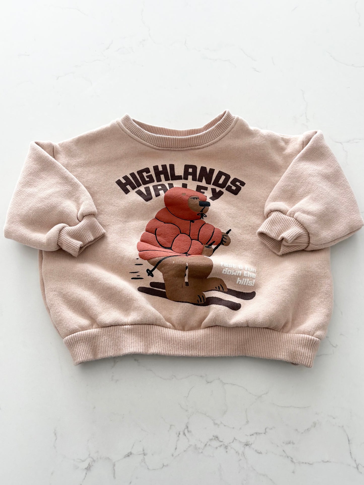 Zara-Crewneck-9/12 mois