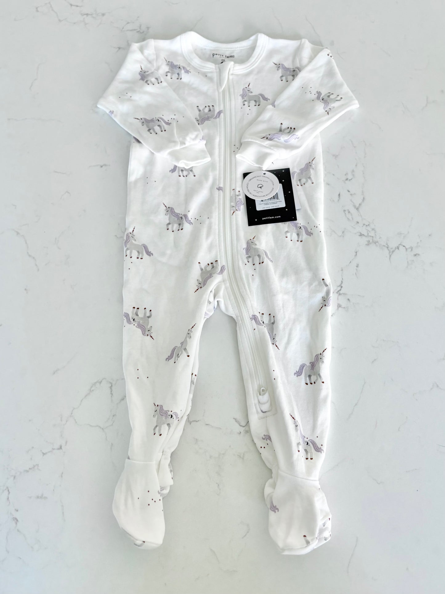 Neuf-Petit lem-Pyjama-9 mois