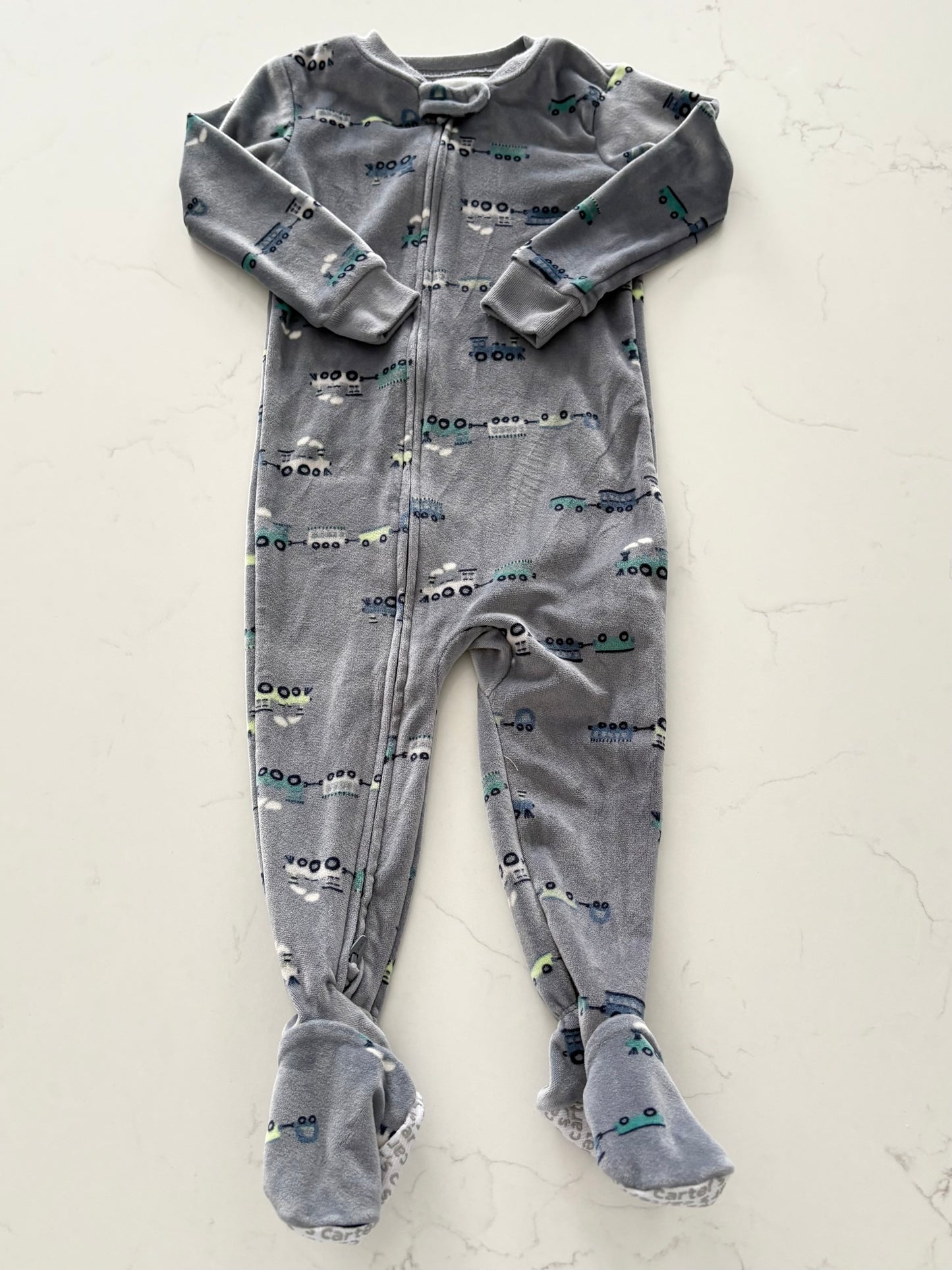 Carters-Pyjama velours-18 mois