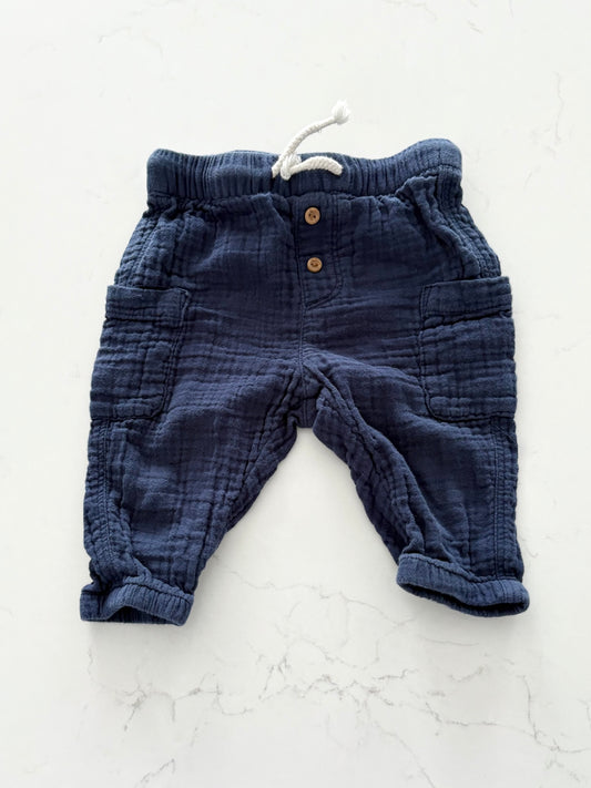 H&M-Pantalon-4/6 mois