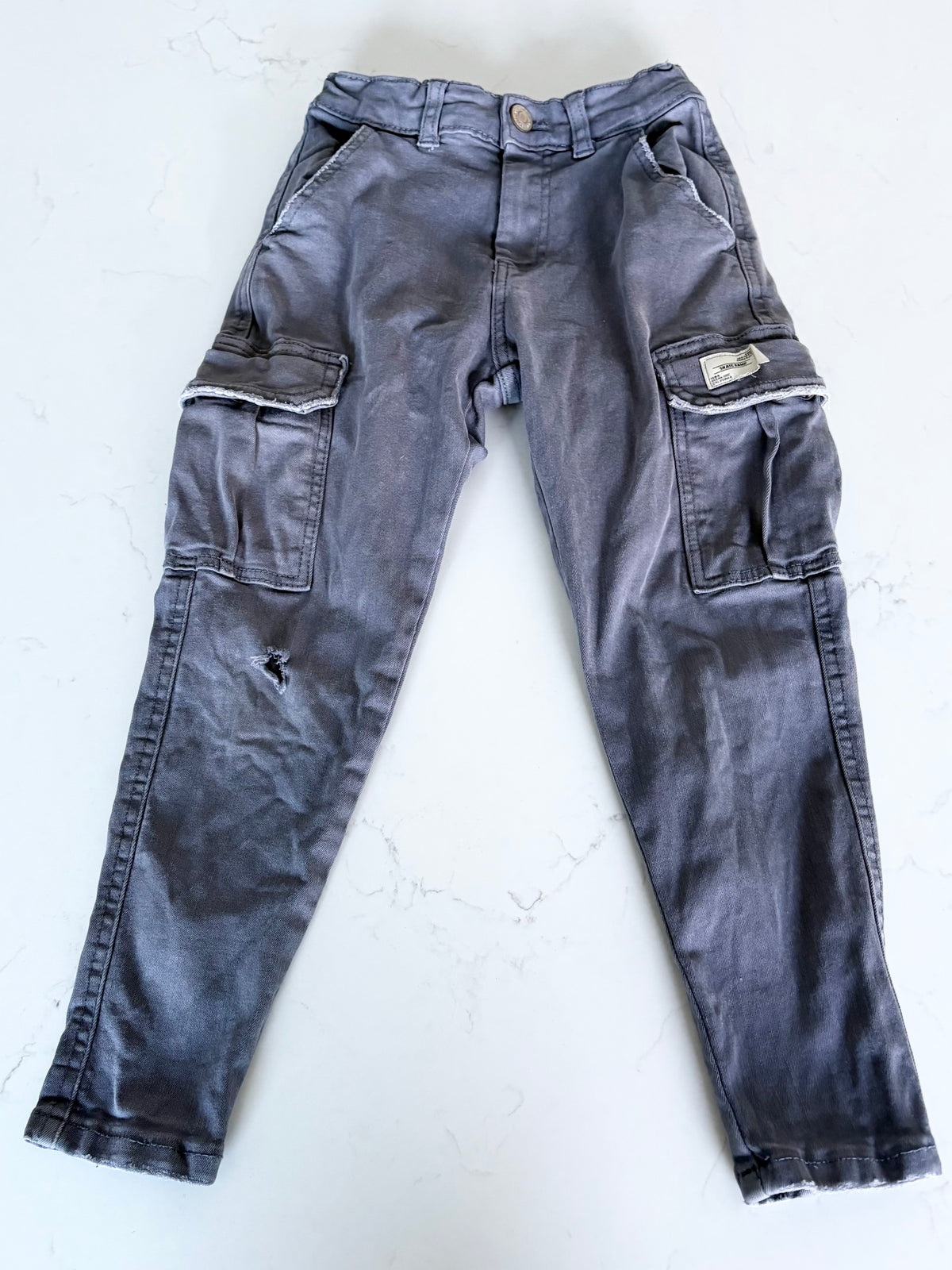 Zara-Pantalon cargo-7T