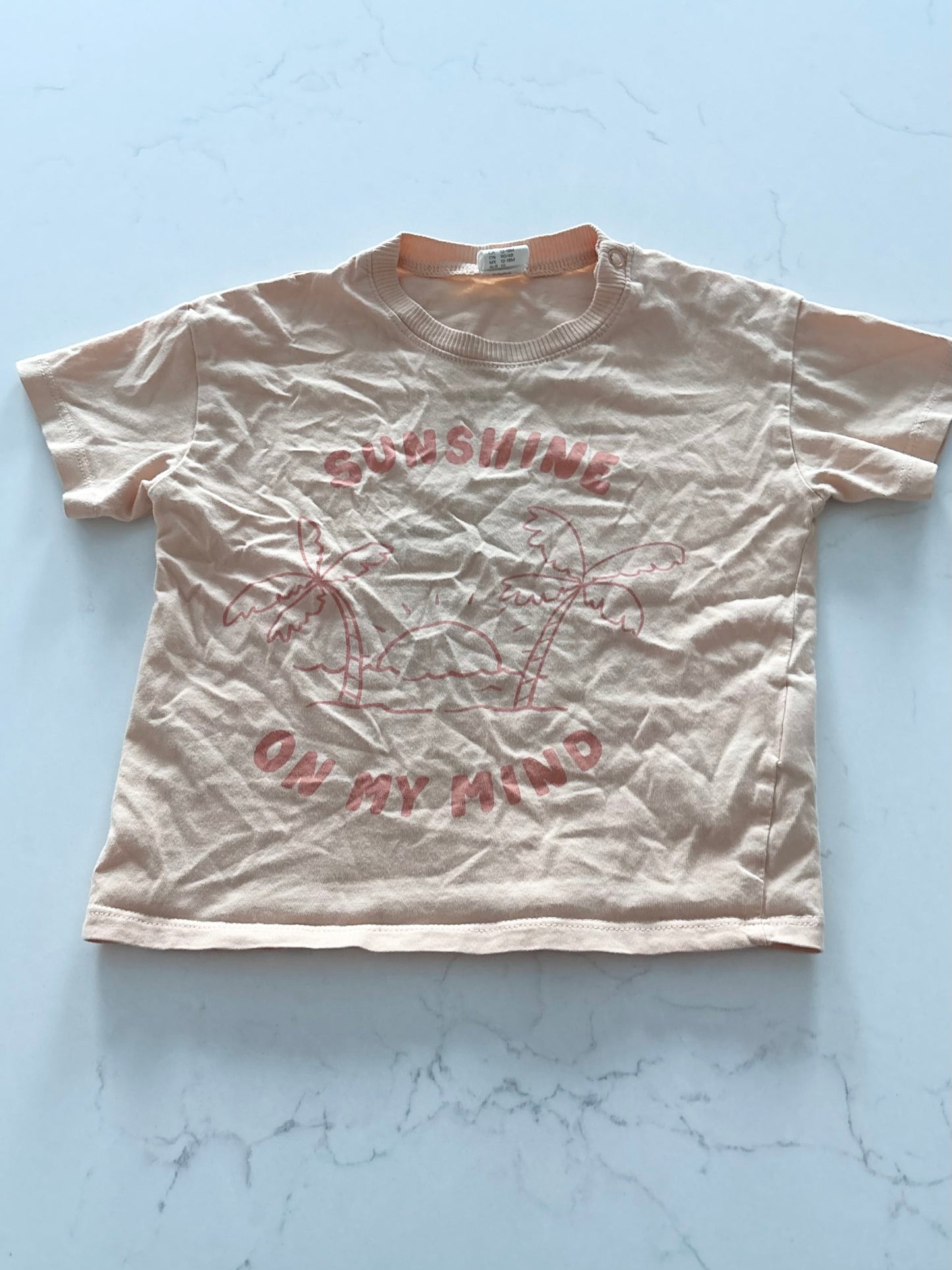 H&M-T shirt-12/18 mois