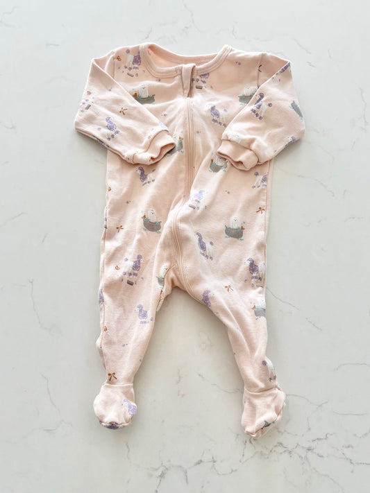 Petit lem-Pyjama-3 mois