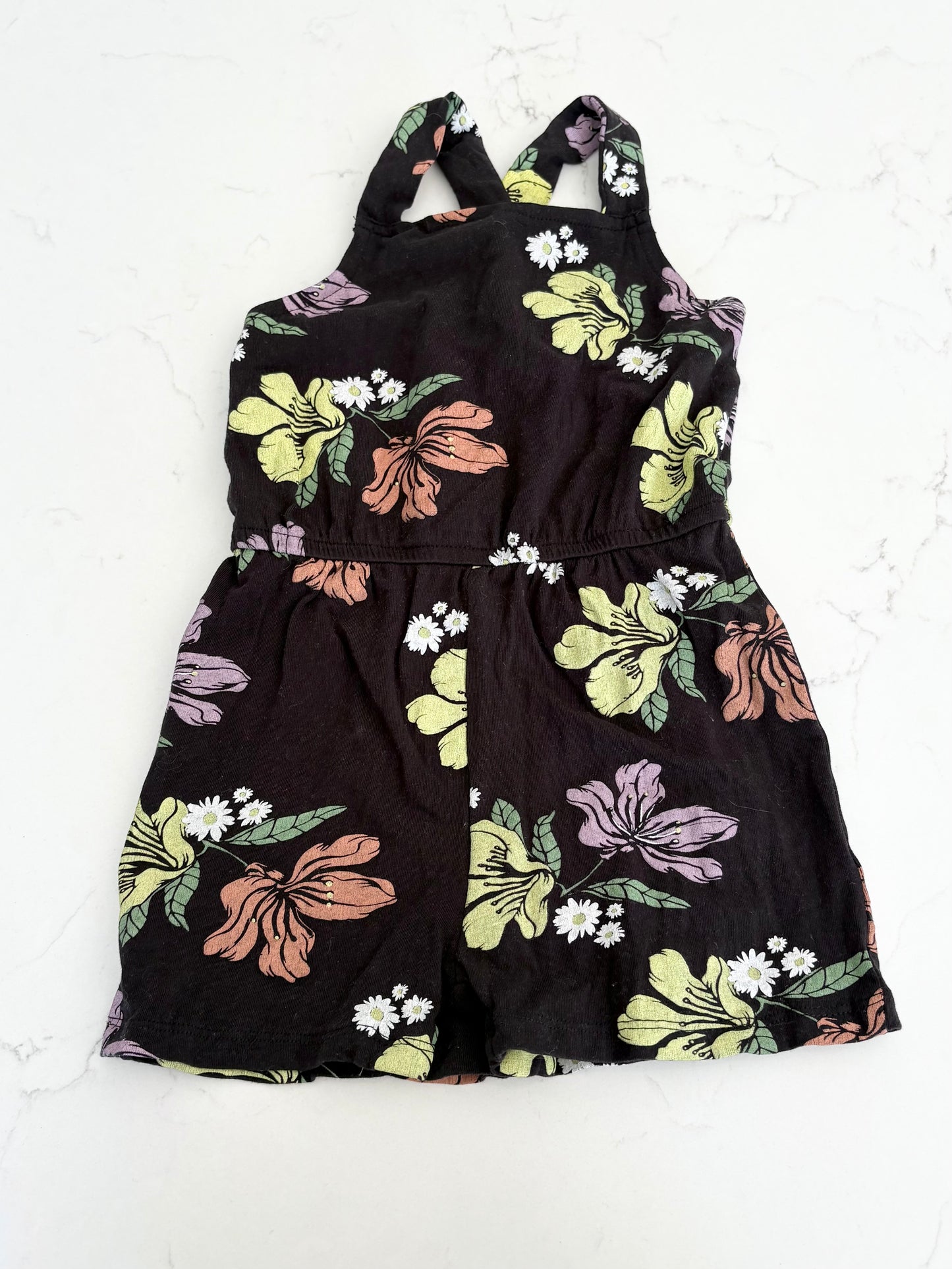 Mandarine & co-Barboteuse-3T