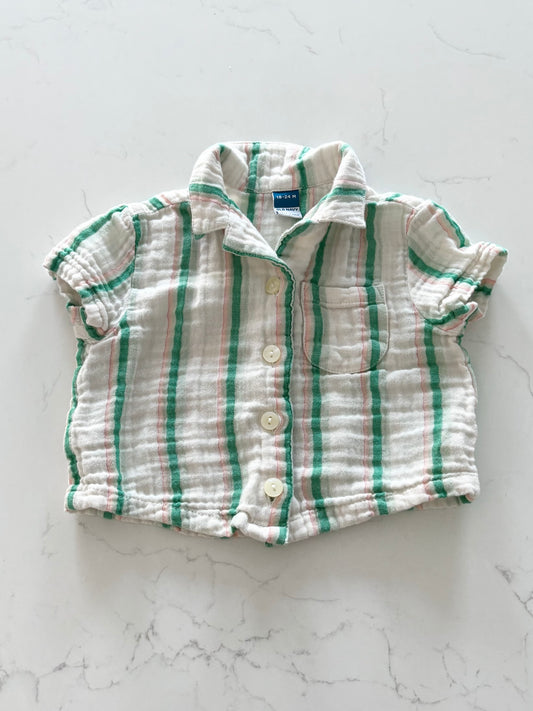 Old Navy-Chemise-18/24 ( fille , fait petit et un peu court )