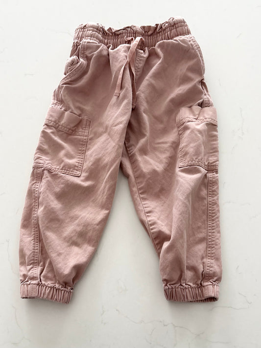 H&M-Pantalon doublé-2/3T