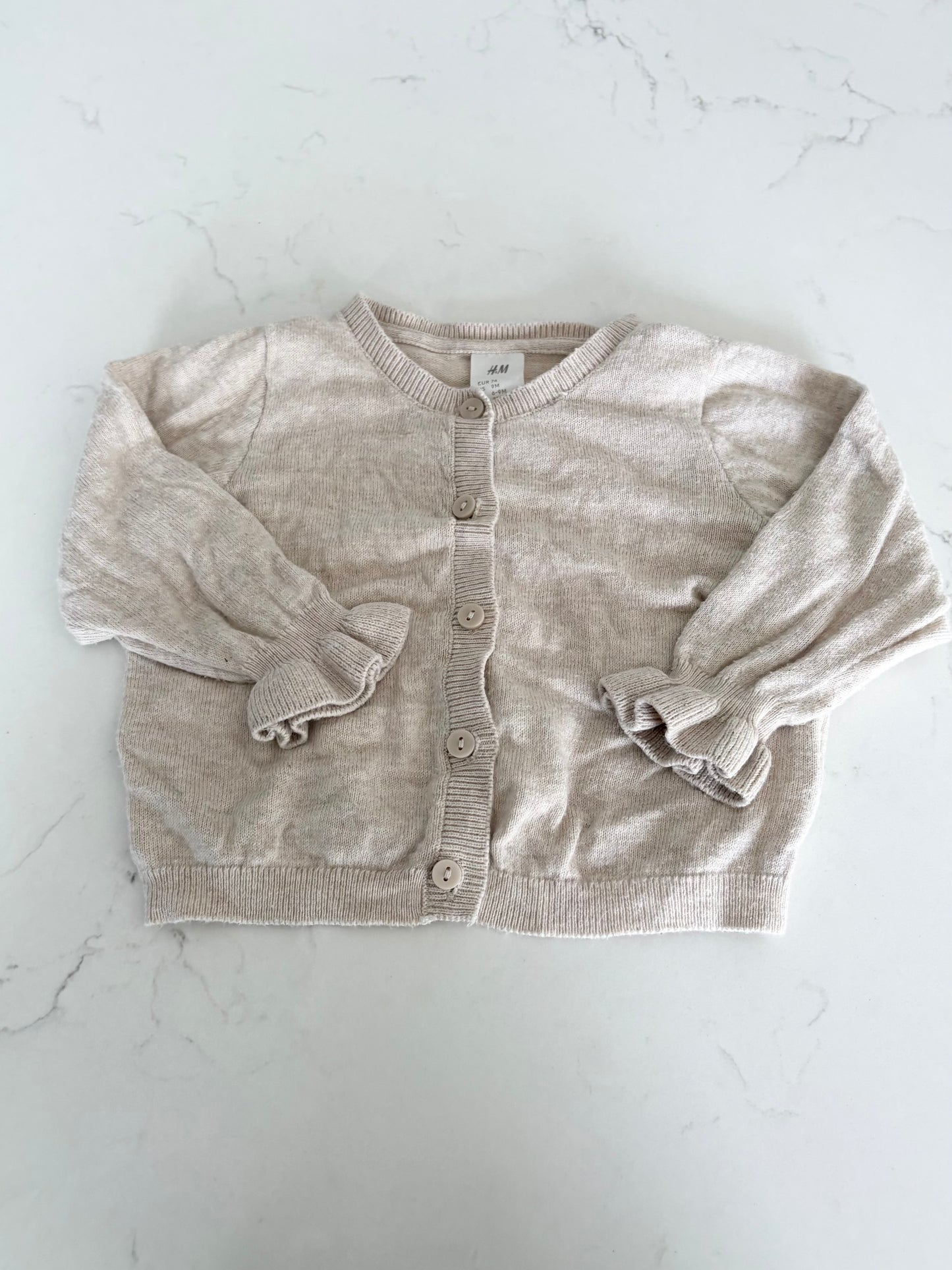 H&M-Cardigan-6/9 mois