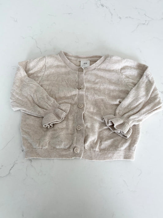 H&M-Cardigan-6/9 mois