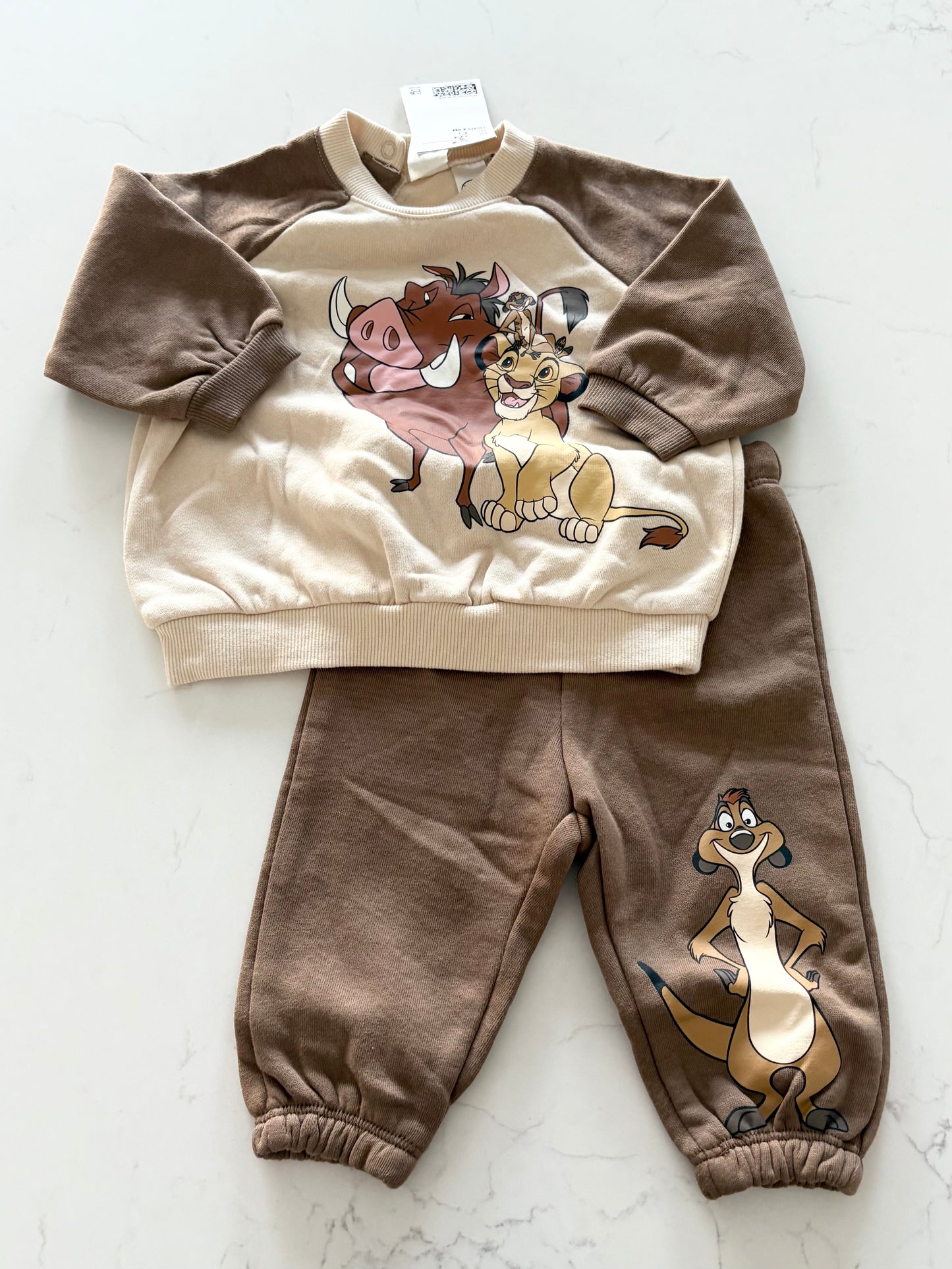 NEUF-H&M/disney-Ensemble-4/6 mois