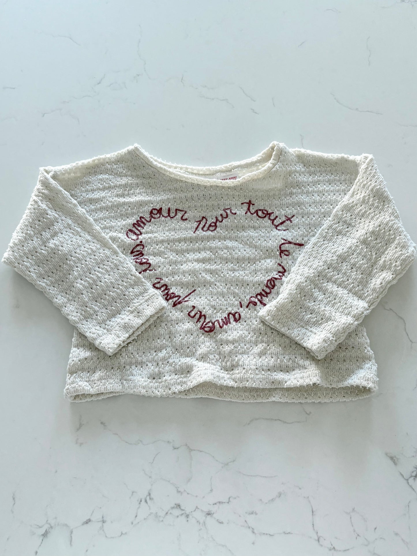 Zara-Chandail en maille-18/24 mois