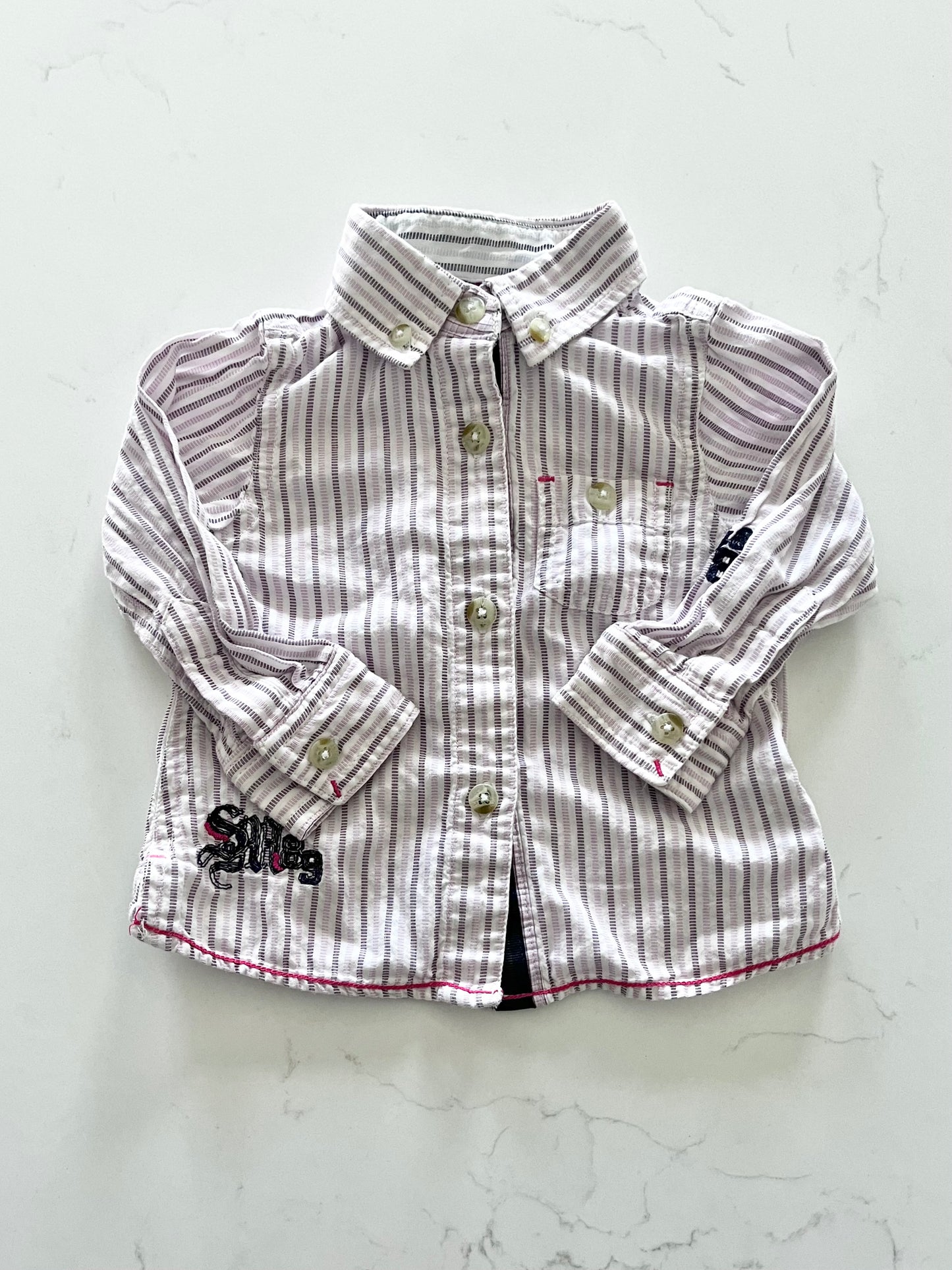 Souris Mini-Chemise-6/9 mois