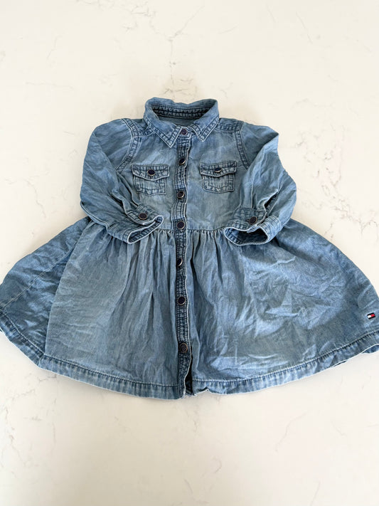 Tommy Hilfiger-Robe-6/9 mois