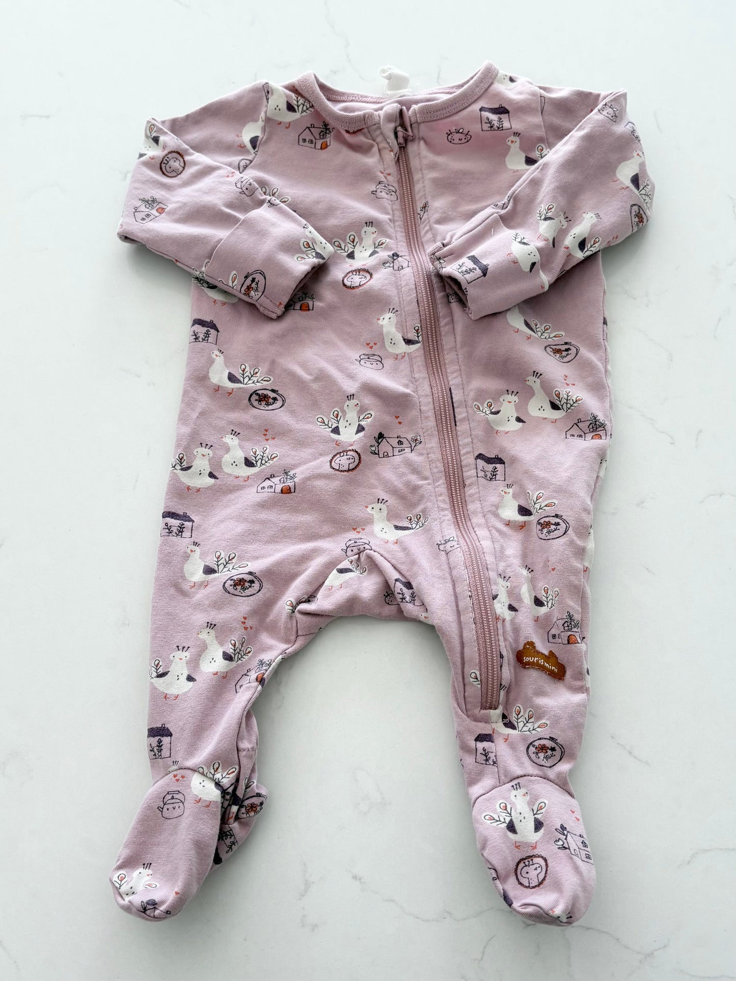 Souris Mini-Pyjama-0/3 mois