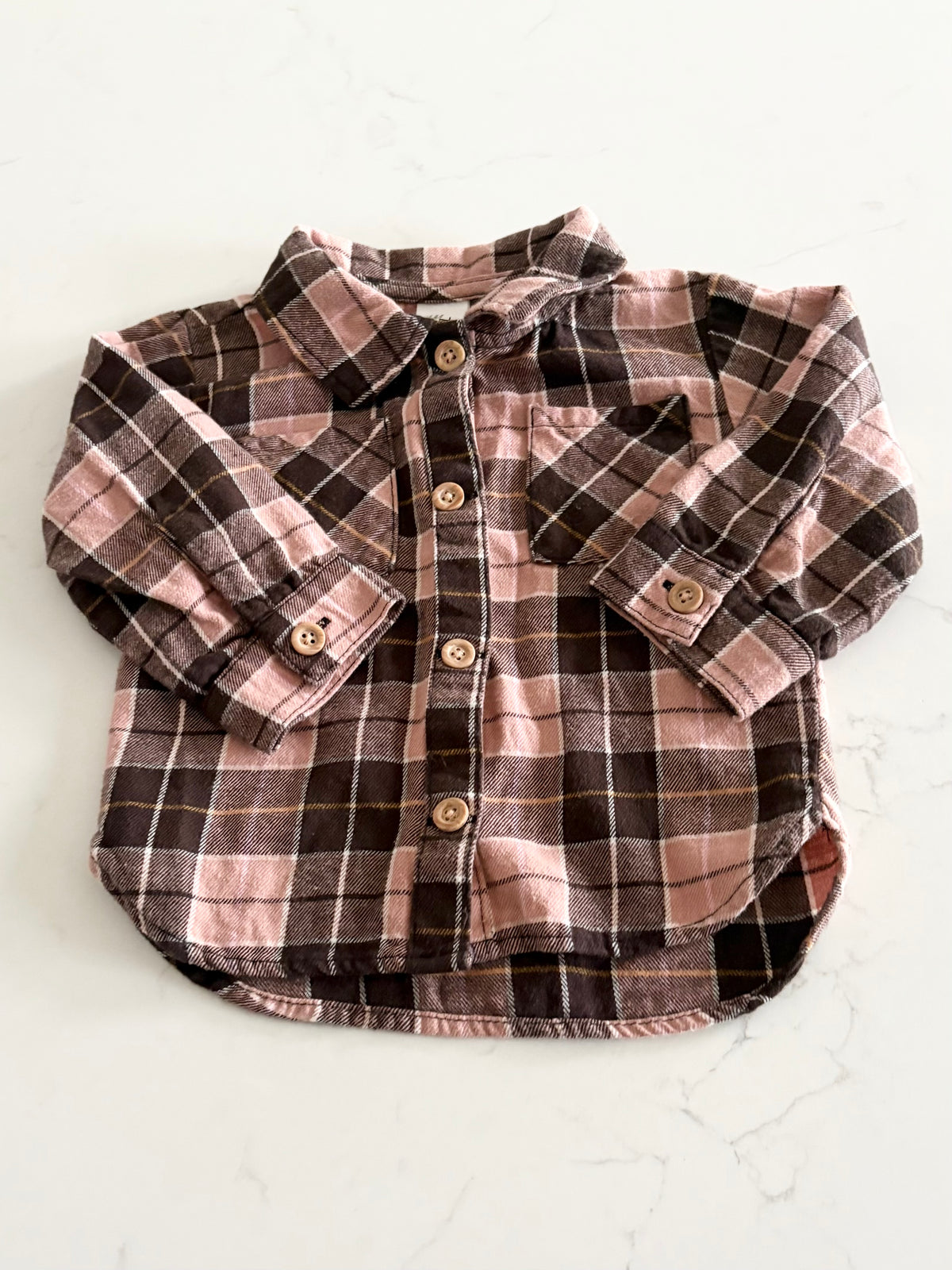 H&M-Chemise-6/9 mois