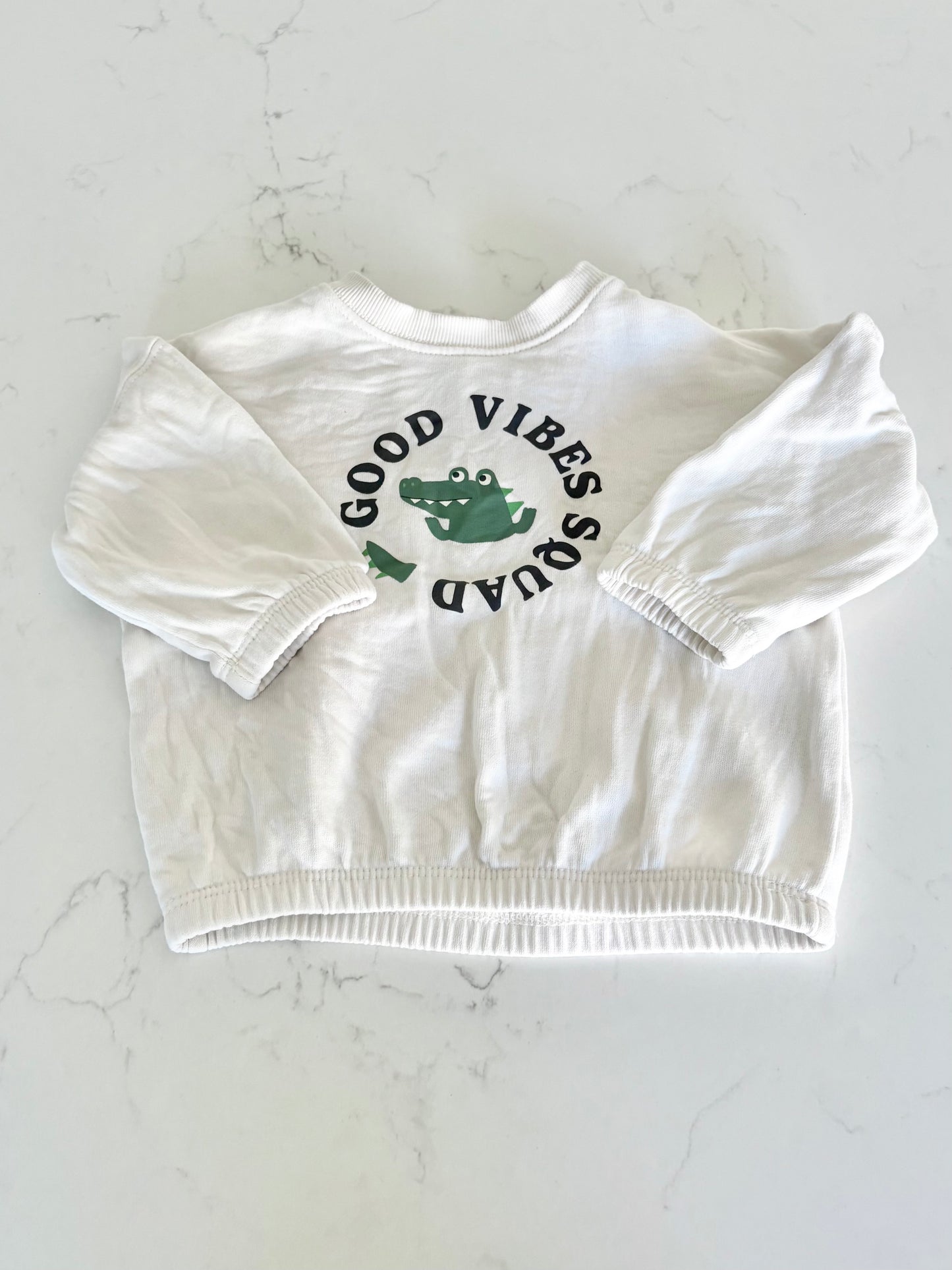 H&M-Crewneck-6/9 mois