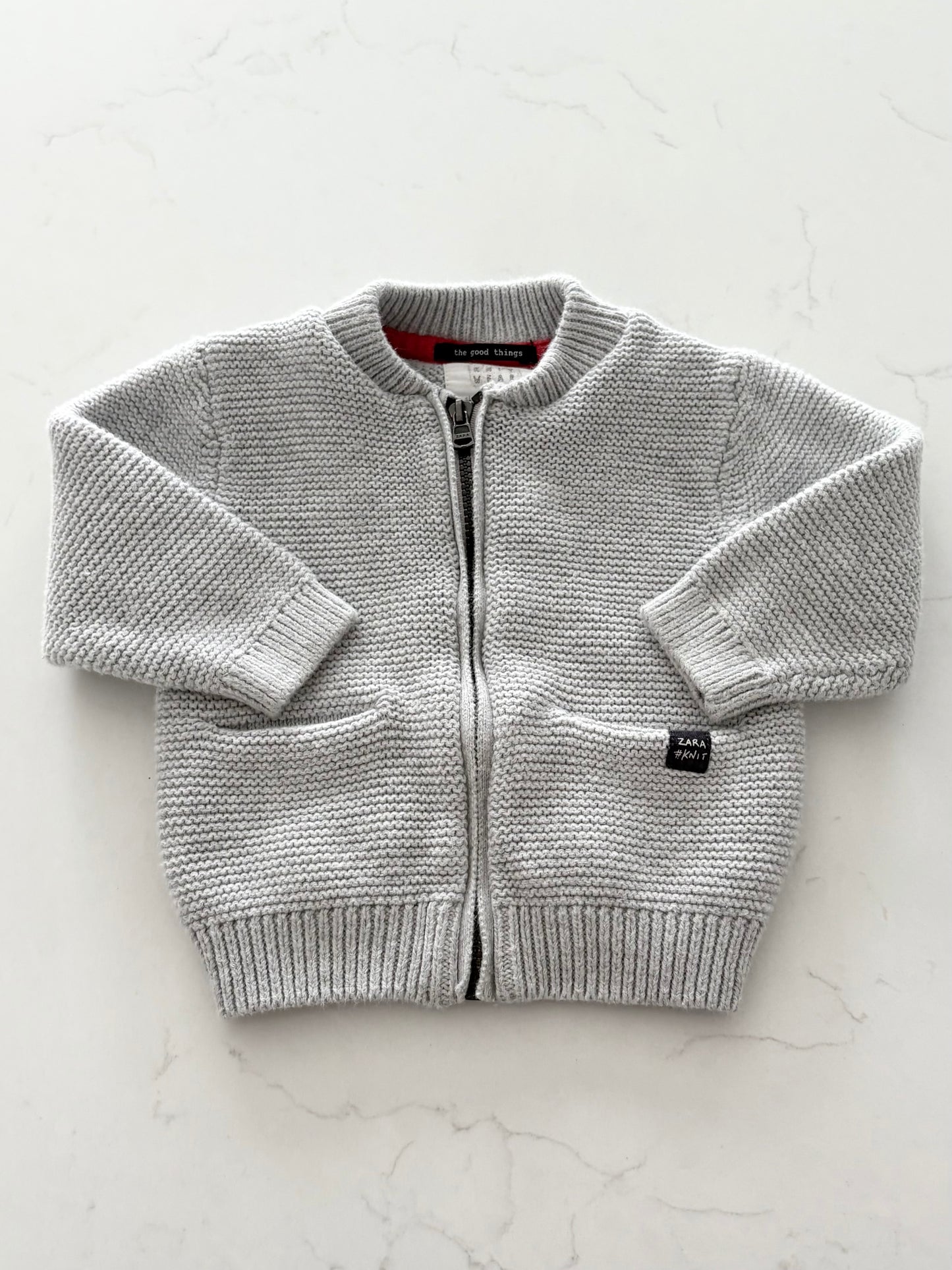 Zara-veste de laine-3/6 mois