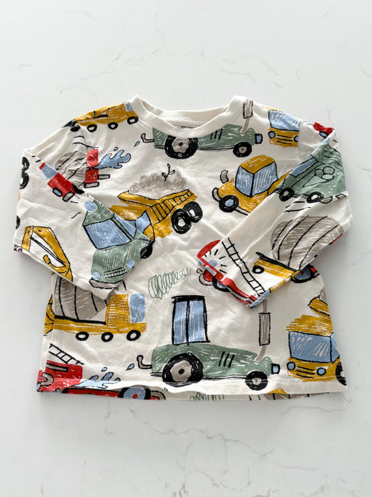 H&M-T shirt-18/24 mois