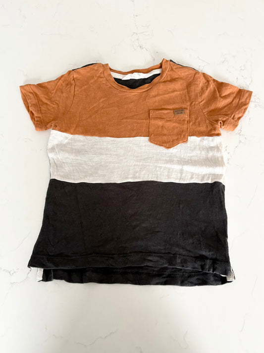 H&M-T shirt-2/4T ( fait grand)