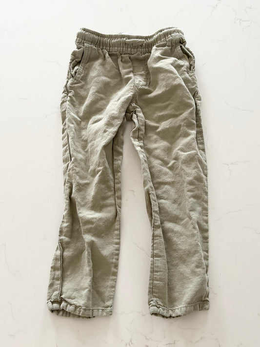 Zara-Pantalon style lin-6T