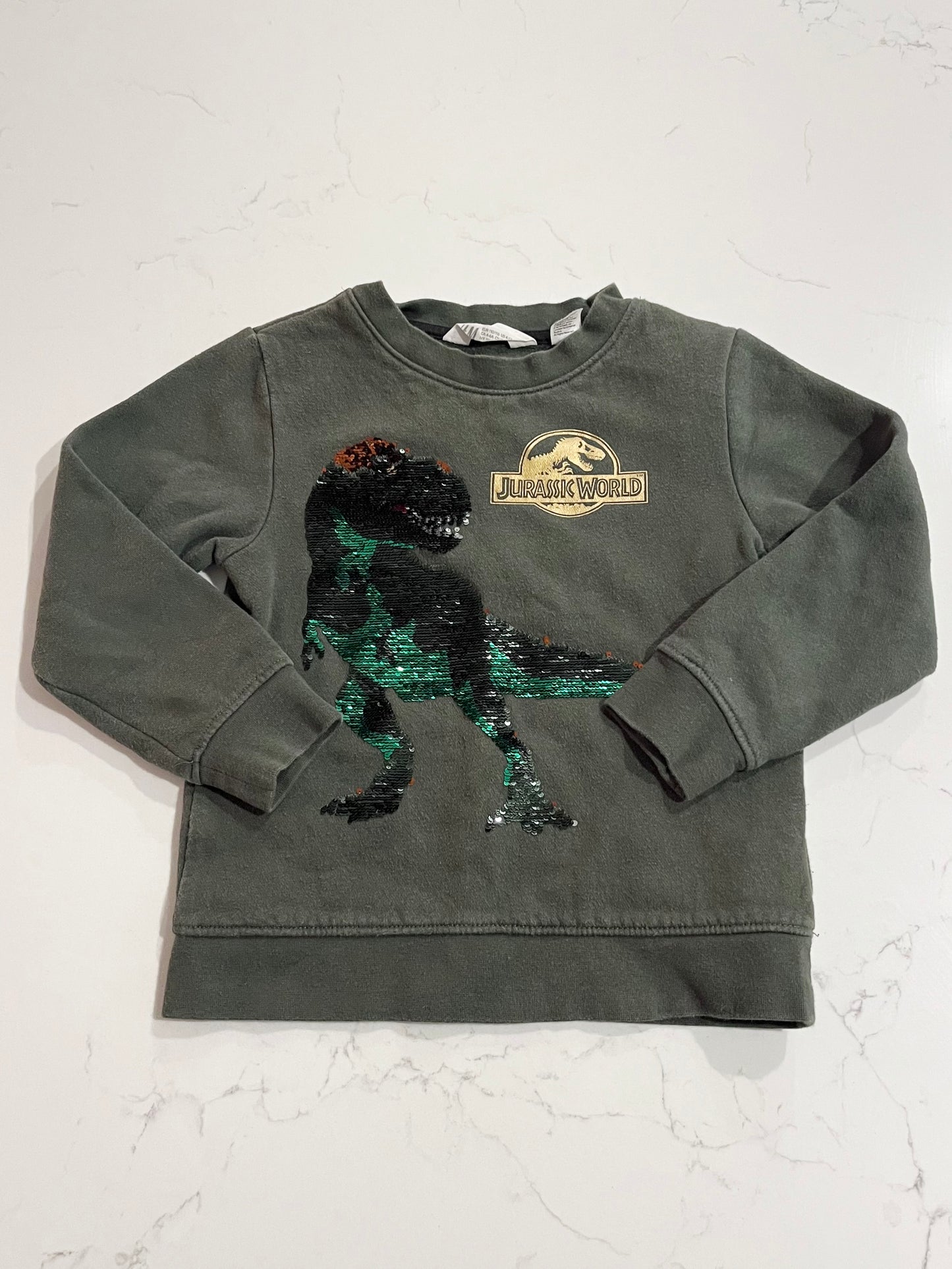 H&M/Jurassic World-Crewneck-4/6T