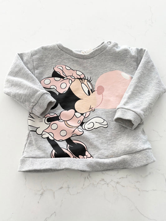 H&M-Crewneck-6/9 mois