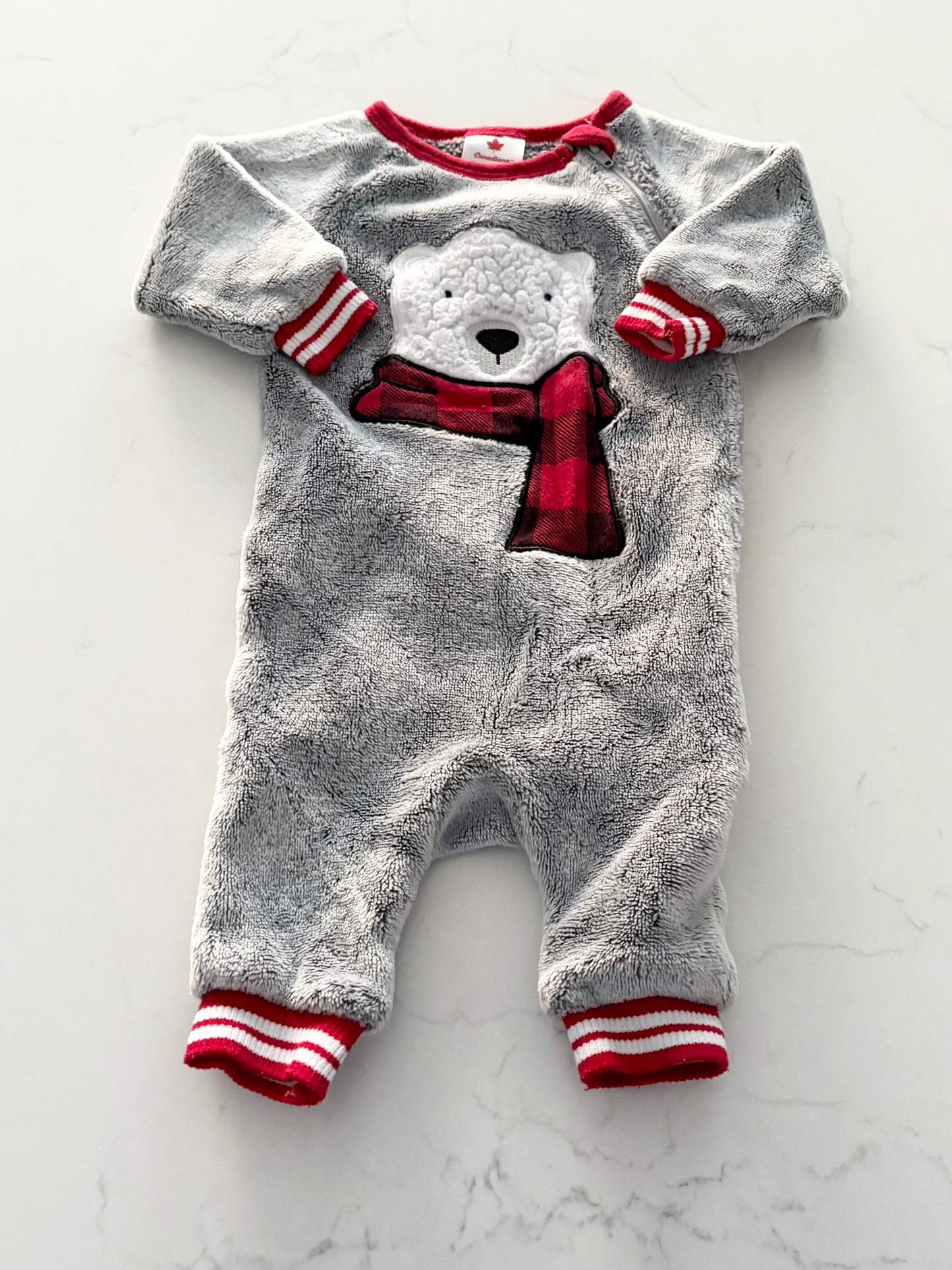 Canadian-Pyjama polar-0/3 mois