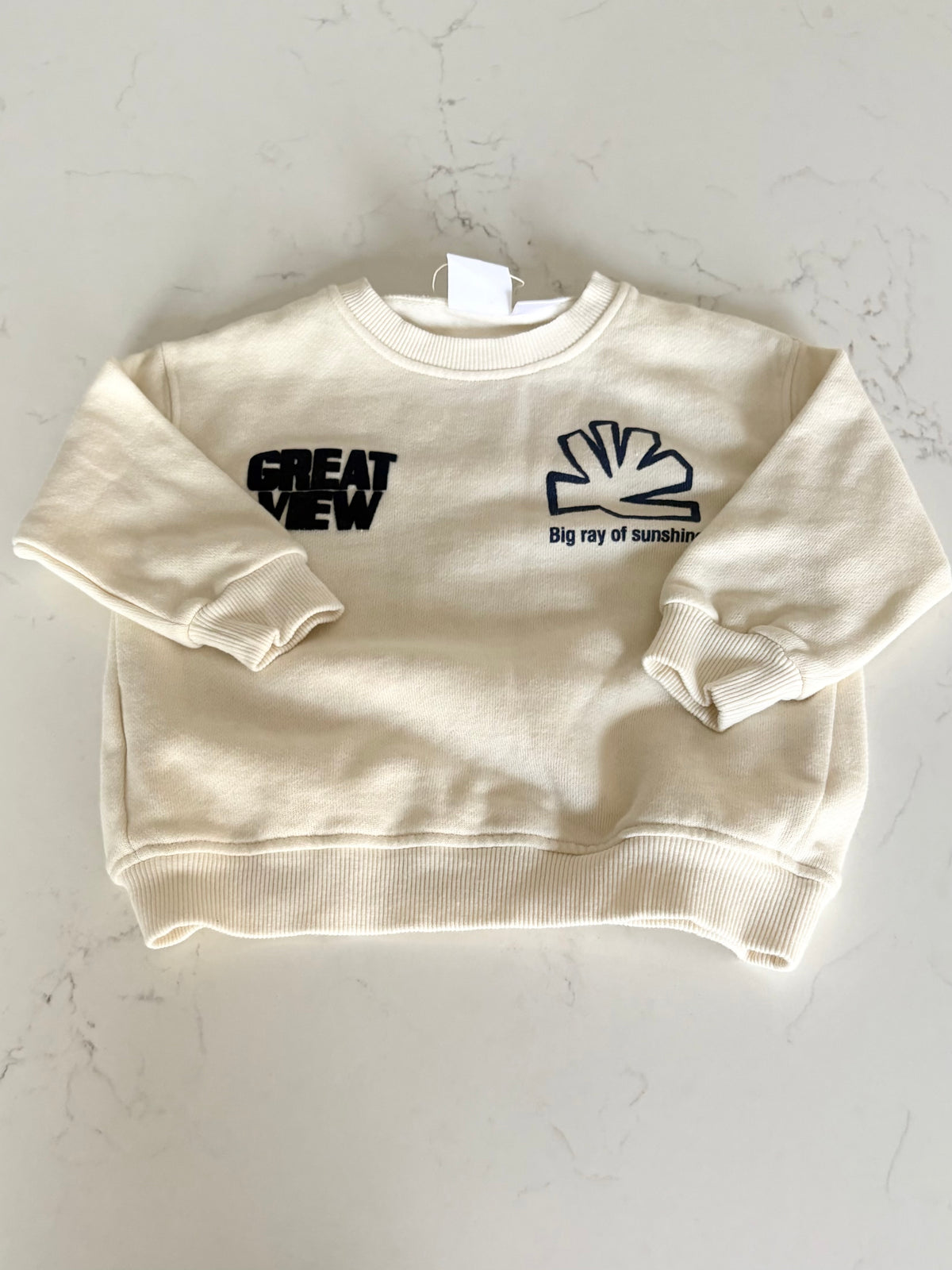 Neuf-Zara-Crewneck-9/12 mois