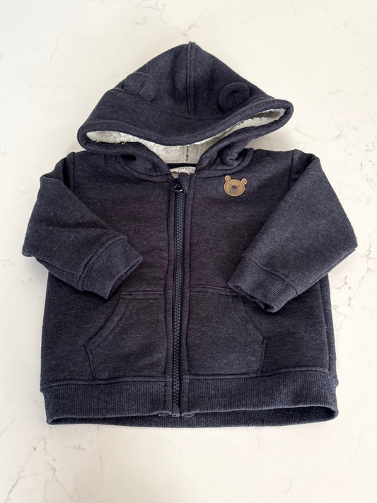 George-Veste doublé-6/12 mois