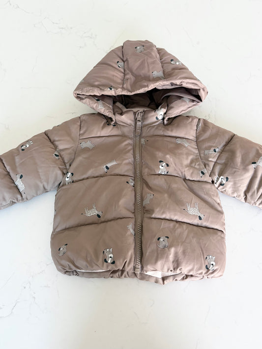 H&M-Manteau matelassé-9/12 mois