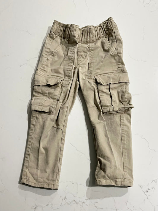 H&M-Pantalon cargo-4/5T