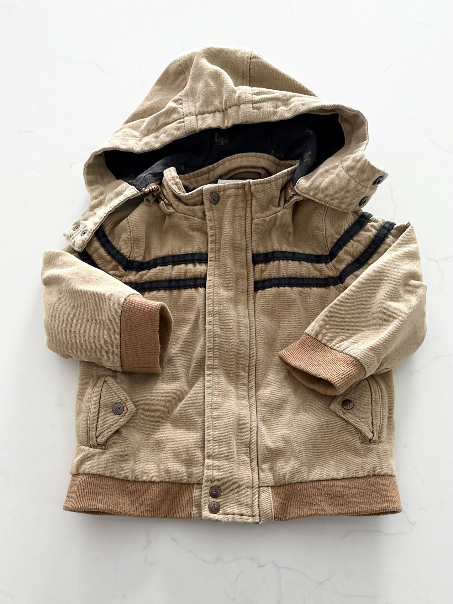L&P-Manteau mi saison-12/24 mois