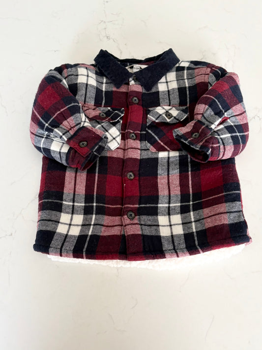 George-Veste doubler-6/12 mois