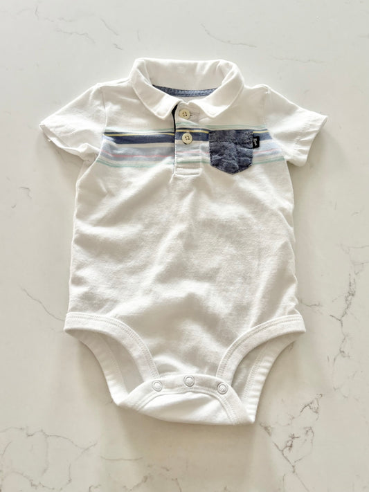 Baby b gosh-Cache couche polo-6 mois