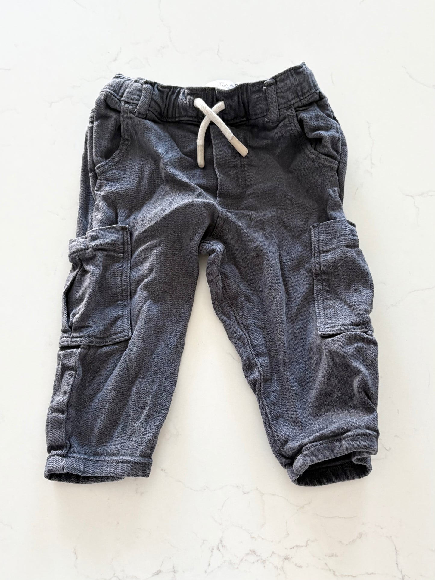 Zara-Pantalon cargo-9/12 mois