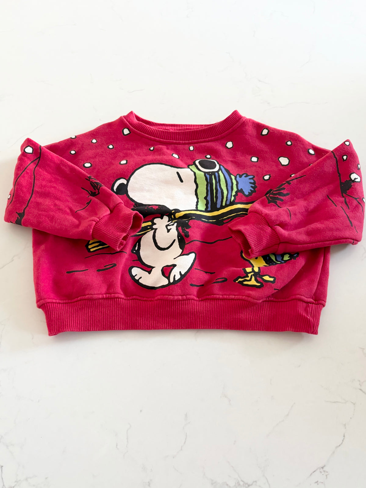 Zara/Snoopy-Crewneck-2/3T ( fait court )